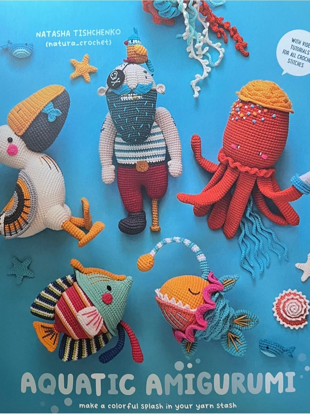 NEW LOT/3 BOOKS- Aquatic Amigurumi Books 1 & 2 and Enchanted Woodland Amigurumi